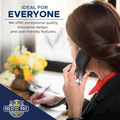 Med-Pat TL-WP Waterproof Trimline Phone – Perfect for Bathrooms, Kitchens, Outdoors