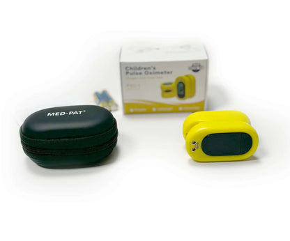 Med-Pat "Ducky" PXC-1 Kids Pulse Oximeter | Fast SpO₂ & Heart Rate | FDA Cleared